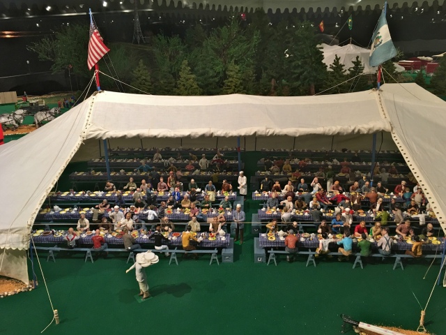 Ringling Museum Scale Model Circus Mess Tent