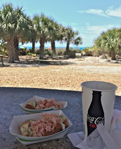 Lobster Roll at Lido Beach Pavilion